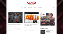 Desktop Screenshot of blog.exohosting.sk