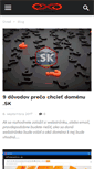Mobile Screenshot of blog.exohosting.sk